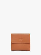 Portemonnee Caviar Leder Crinkles Bruin caviar 14068