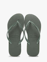 Tongs Slim Havaianas Groen women 4000030F