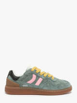 Sneakers Goal Uit Leder Coolway Groen women 7604848