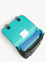 Boekentas It Bag Midi 2 Compartimenten Jeune premier Zwart daydream boys B-vue-porte