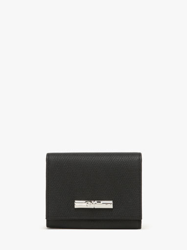 Longchamp Le roseau Portefeuille Zwart