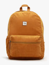 Rugzak 2 Compartimenten Basilic pepper Bruin delhi BDEH02