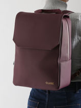 Rugzak Nuit�e Cluse Violet backpack 363073-vue-porte