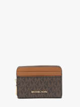 Portemonnee Met Kaarthouder Jet Set Michael kors Bruin jet set T4GJ6Z5B
