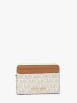 Portemonnee Met Kaarthouder Jet Set Michael kors Grijs jet set T4GJ6Z5B