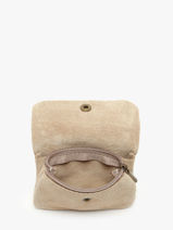 Portemonnee Velvet Leder Milano Beige velvet VE23091-vue-porte