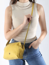 Cross Body Tas Heritage Leder Biba Blauw heritage BT22-vue-porte