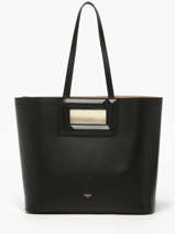 Schoudertas Ang�le Leder Lancel Zwart angele A13361