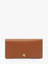 Portefeuille Dryden Leder Lauren ralph lauren Bruin dryden 371777