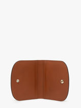 Longchamp Epure timeless Kredietkaarthouder Geel-vue-porte