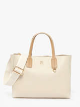 Cross Body Tas Th Distinct Polyurethaan Tommy hilfiger Beige th distinct AW17459