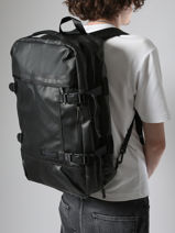 Reistas Voor Cabine Rugzak Authentic Luggage Eastpak Zwart authentic luggage EK0A5BBR-vue-porte