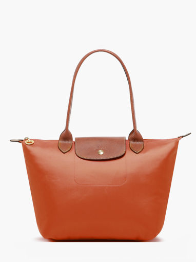 Longchamp Le pliage original Schoudertas Oranje