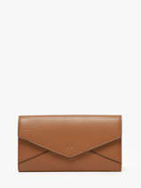 Portefeuille Enveloppe Leder Yves renard Bruin enveloppe 29286