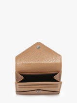Portemonnee Leder Yves renard Beige enveloppe 29250-vue-porte