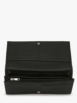 Longchamp Le roseau Portefeuille Zwart-vue-porte