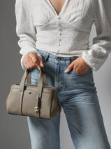 Cross Body Tas Romee Leder Michael kors Beige romee T5G1ZC1L-vue-porte