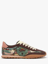 Sneakers Bridge Morris Brown Hoff Rood women 22561003