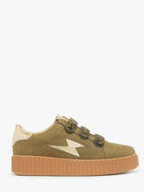 Sneakers Aby Vanessa wu Groen accessoires BK2714NR