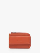 Portemonnee Confort Leder Hexagona Oranje confort 468426