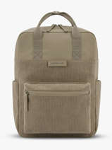 Bergen Pro Cord - Rugzak 1 Compartiment Met 15" Laptopvak Kapten and son Groen cord BERGENPC