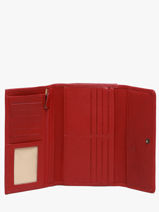 Portemonnee Marina Leder Katana Rood marina 753080-vue-porte