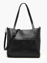 Schoudertas Soft Lulu castagnette Zwart soft ZACARI