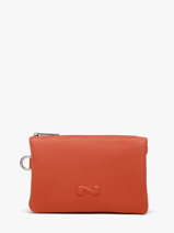 Etui 2 Compartimenten Original N Leder Nathan baume Oranje original n 283N