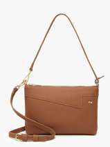 Cross Body Tas Palma Leder Nathan baume Bruin nathan 27