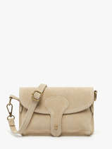 Cross Body Tas Velvet Milano Beige velvet VE260612