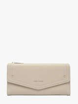 Portefeuille Saffiano David jones Beige saffiano P164