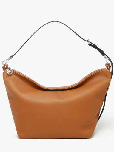 Longchamp Besace longchamp cuir Schoudertas Violet