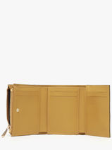 Longchamp Epure timeless Portefeuille Geel-vue-porte
