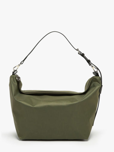 Longchamp Besace longchamp toile Schoudertas Bruin