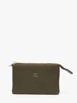 Portemonnee Caviar Leder Crinkles Groen caviar 14538