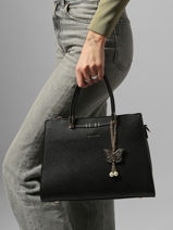 Handtas Argile Miniprix Zwart argile R1973-vue-porte