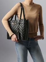 Schoudertas Idra Guess Zwart idra GG815725-vue-porte