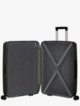 Harde Reiskoffer Roadrush American tourister Zwart roadrush 155563-vue-porte