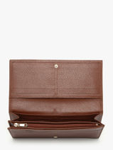 Longchamp Le foulonn� Portefeuille Bruin-vue-porte