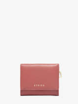 Portemonnee S Tradition Leder Etrier Roze tradition ETRA095S