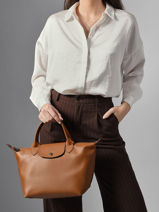 Longchamp Le pliage xtra Handtas Bruin-vue-porte