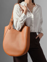 Longchamp Le foulonn� Schoudertas Oranje-vue-porte