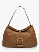 Schoudertas M Etalon Leder Etrier Beige etalon EETA197M