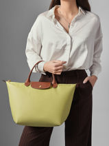 Longchamp Le pliage original Handtas Groen-vue-porte