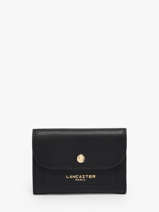 Portemonnee Sierra Leder Lancaster Zwart sierra pm 14