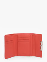 Portefeuille Paris Ily Leder Lancaster Rood paris ily 50-vue-porte