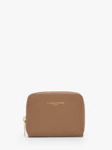 Portemonnee Sierra Leder Lancaster Beige sierra pm 13