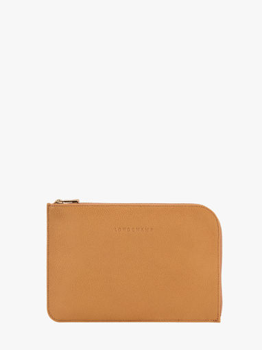 Longchamp Le foulonn� Clutch Bruin