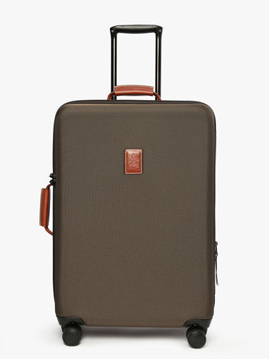 Longchamp Boxford Reistassen met wieltjes Groen