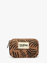 Portemonnee Tigre Hindbag Bruin tigre TI